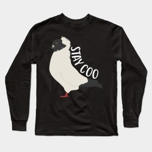 Nun Pigeon: Stay Coo Long Sleeve T-Shirt